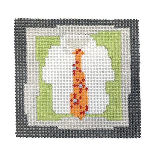 Shirt   Green Background Painted Canvas Pippin  - 1