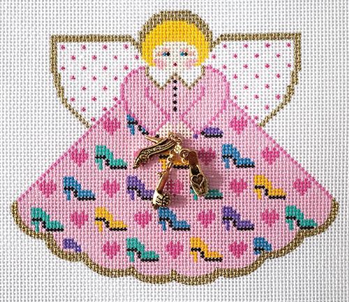 Shoes Angel Painted Canvas Painted Pony Designs 
