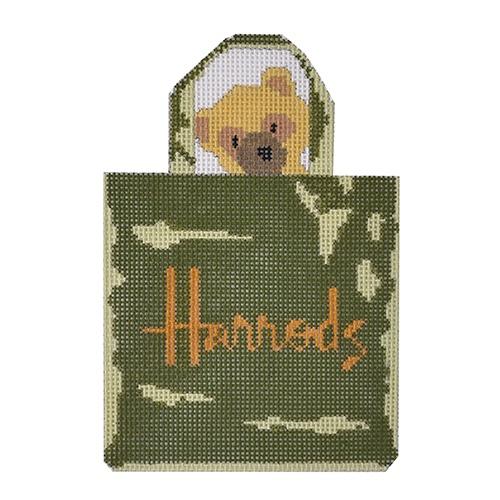Shopping Bag Painted Canvas PIP & Roo  - 1