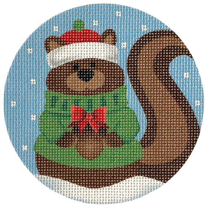 Simon the Squirrel Printed Canvas Pepperberry Designs 
