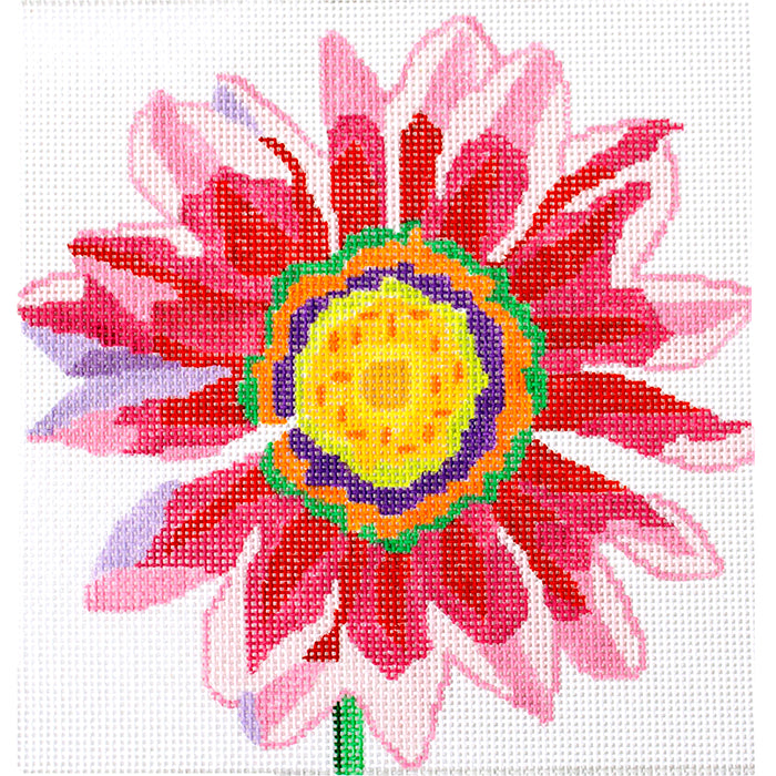 Simple Flowers - Dazzle Daisy Painted Canvas Jean Smith 