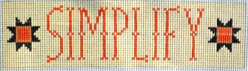 Simplify Painted Canvas Birds of a Feather  - 1