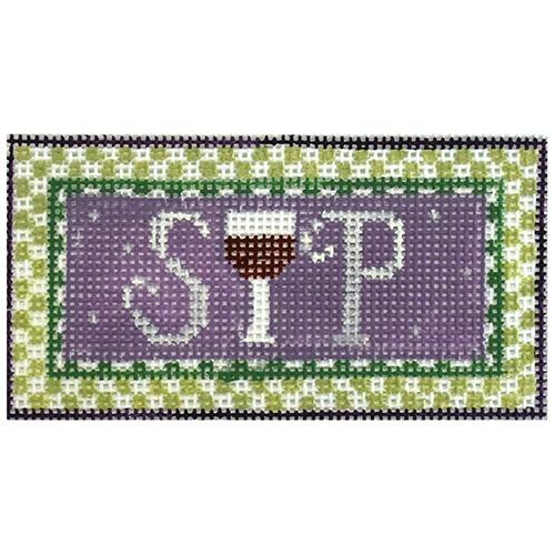 Sip Painted Canvas Kathy Schenkel Designs  - 1