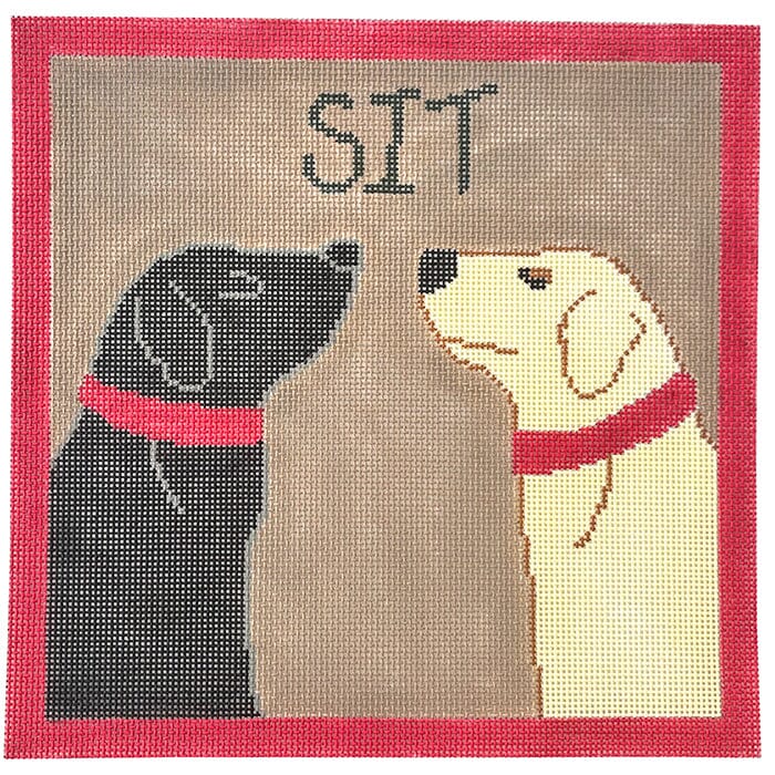 Sit Painted Canvas CBK Needlepoint Collections 