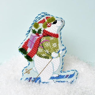 Skiing Polar Bear Kit & Online Class Online Classes Kirk & Bradley 
