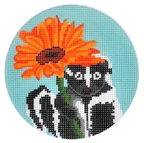 Skunk Painted Canvas Scott Church Creative  - 1