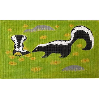 Skunks Painted Canvas Love You More 
