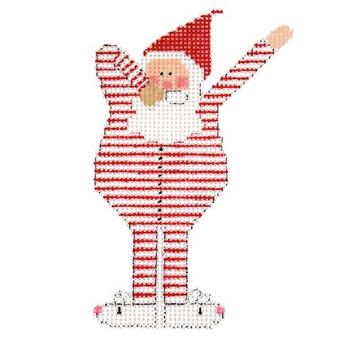 Sleepy Santa Painted Canvas The Princess & Me  - 1
