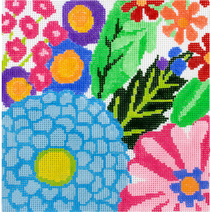 Sm Fantasy Garden   Design 9 Painted Canvas Jean Smith  - 1
