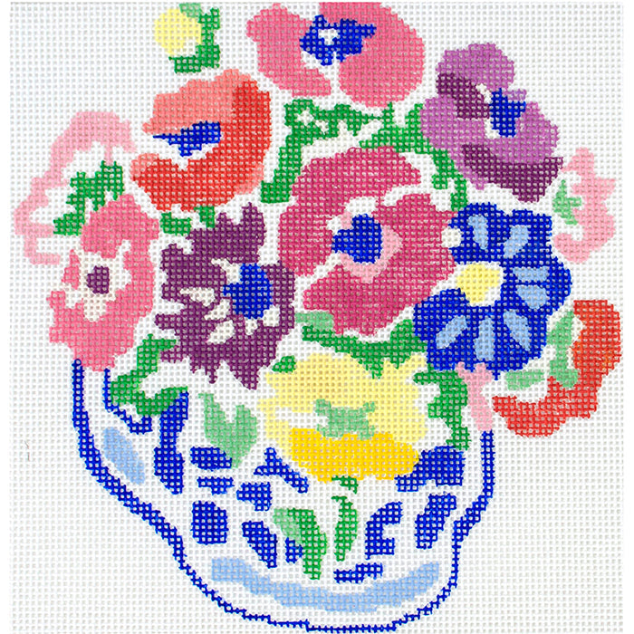 Small Bouquet #14 Painted Canvas Jean Smith  - 1