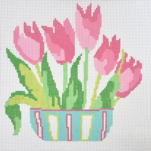 Small Bouquet #20 Painted Canvas Jean Smith  - 1