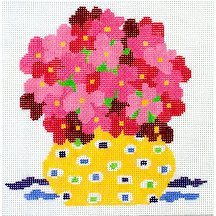 Small Bouquet #9 JS Painted Canvas Jean Smith  - 1