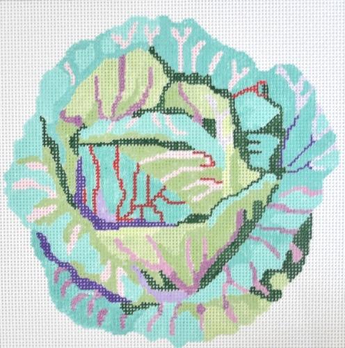 Small Cabbage Painted Canvas Jean Smith  - 1