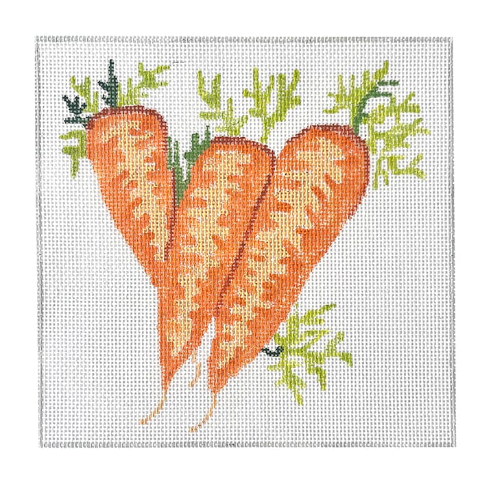 Small Carrots Painted Canvas Jean Smith 
