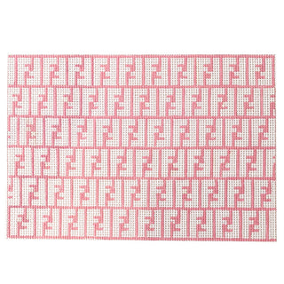 Small Flat FFFF Painted Canvas Kimberly Ann Needlepoint 
