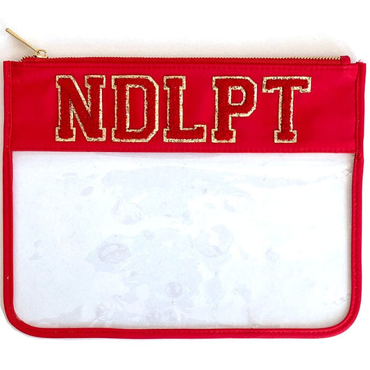 Small Flat Pouch - Red Accessories All About Stitching/The Collection Design 