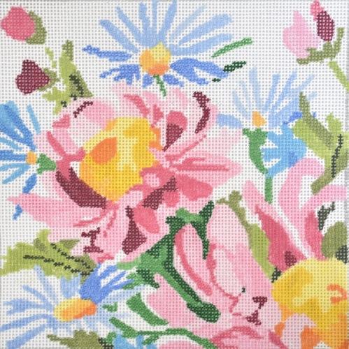 Small Loving Bouquet #2 Painted Canvas Jean Smith  - 1