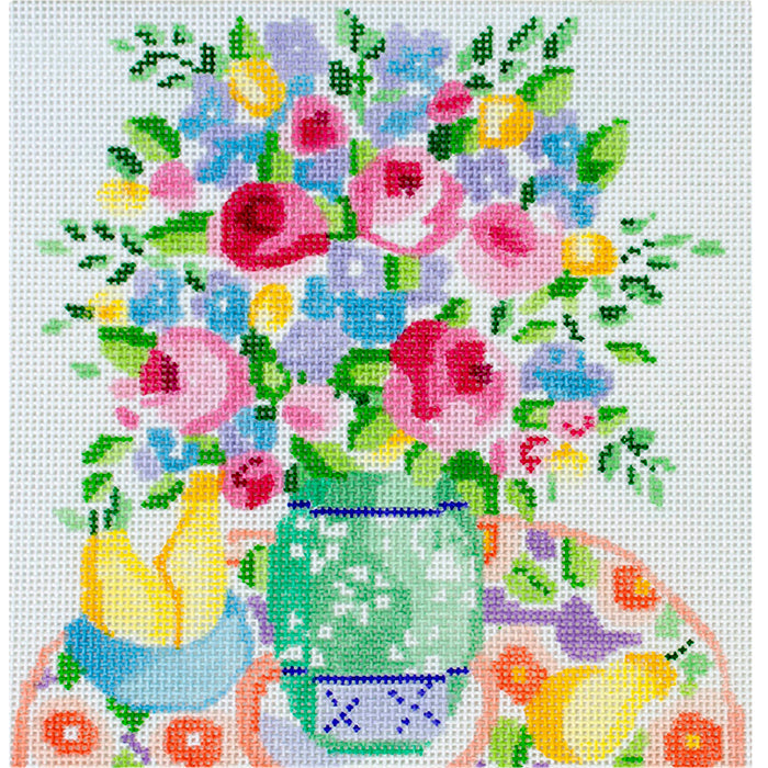 Small Matisse's Table #1 Painted Canvas Jean Smith  - 1