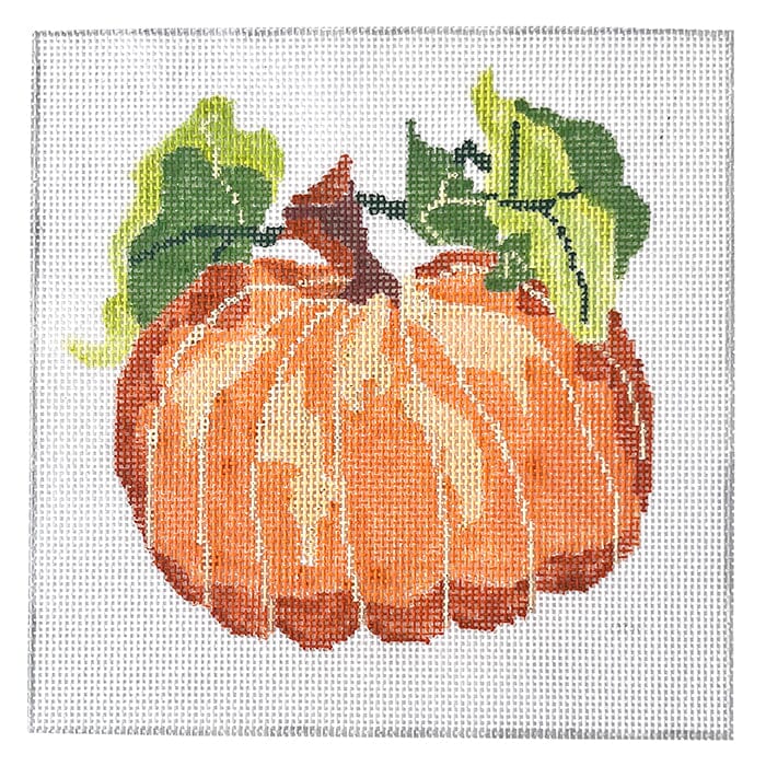 Small Pumpkin Painted Canvas Jean Smith 