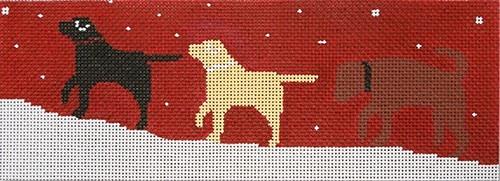 Snow Patrol Painted Canvas CBK Needlepoint Collections  - 1