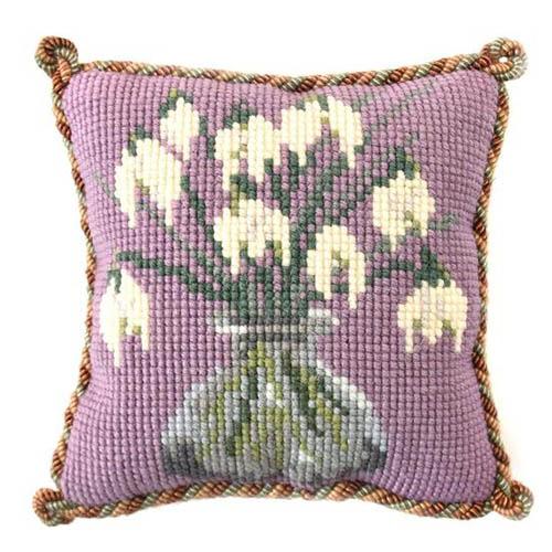 Snowdrops Needlepoint Kit Kits Elizabeth Bradley Design 