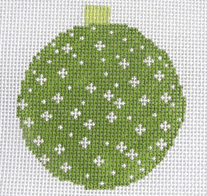 Snowflake Bauble Painted Canvas Pippin 

