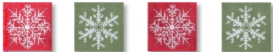 Snowflakes Painted Canvas CBK Needlepoint Collections 