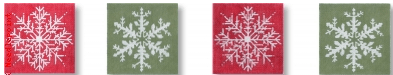 Snowflakes Painted Canvas CBK Needlepoint Collections 
