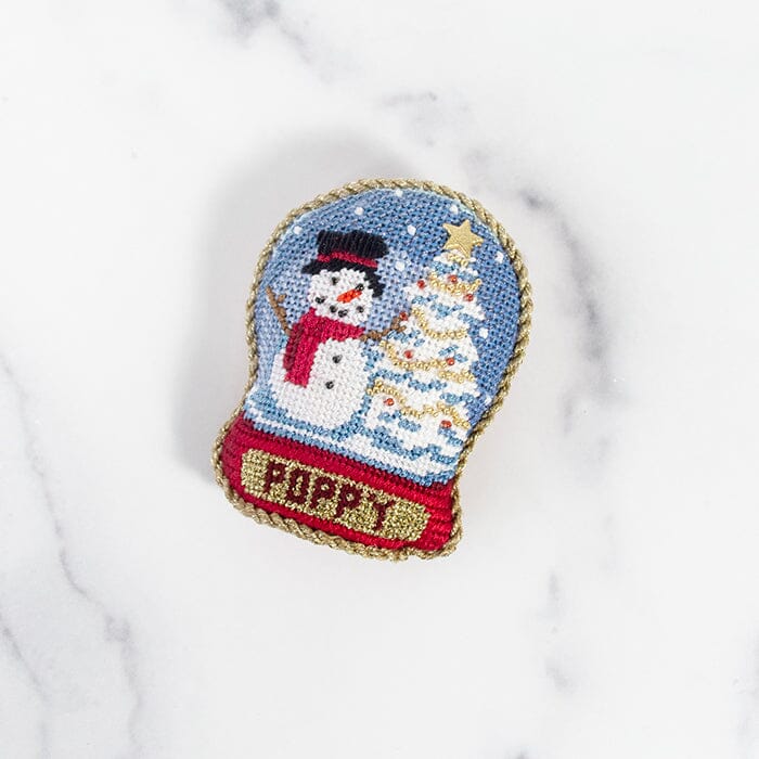 Snowman Snow Globe Kit Kits Susan Roberts Needlepoint Designs Inc. 
