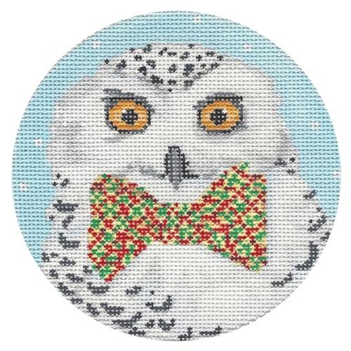 Snowy Owl Painted Canvas Scott Church Creative 