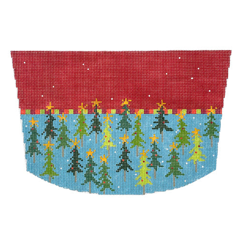 So Many Trees Cuff Painted Canvas Pippin 