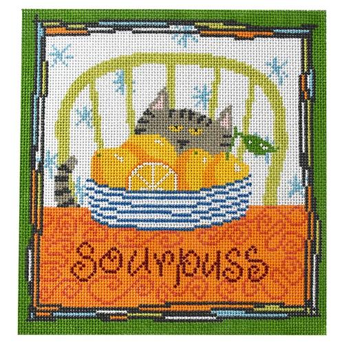 Sourpuss Painted Canvas Pippin  - 1