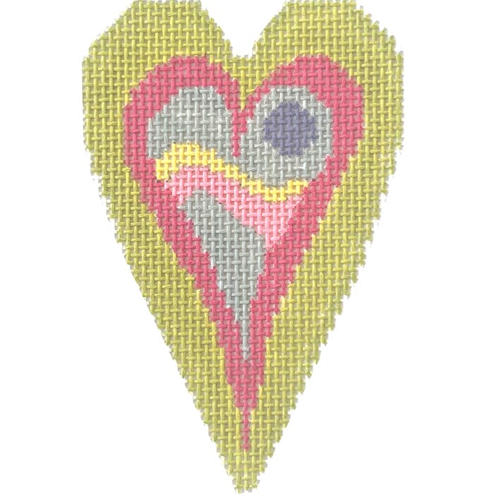 Southwest Heart Canvas Painted Canvas NeedleDeeva  - 1