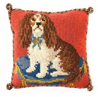Spaniel Puppy Needlepoint Kit Kits Elizabeth Bradley Design 
