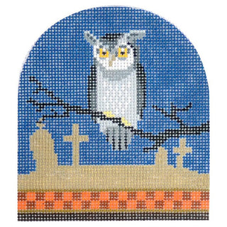 Spooky Animal   Owl Painted Canvas Kirk & Bradley 
