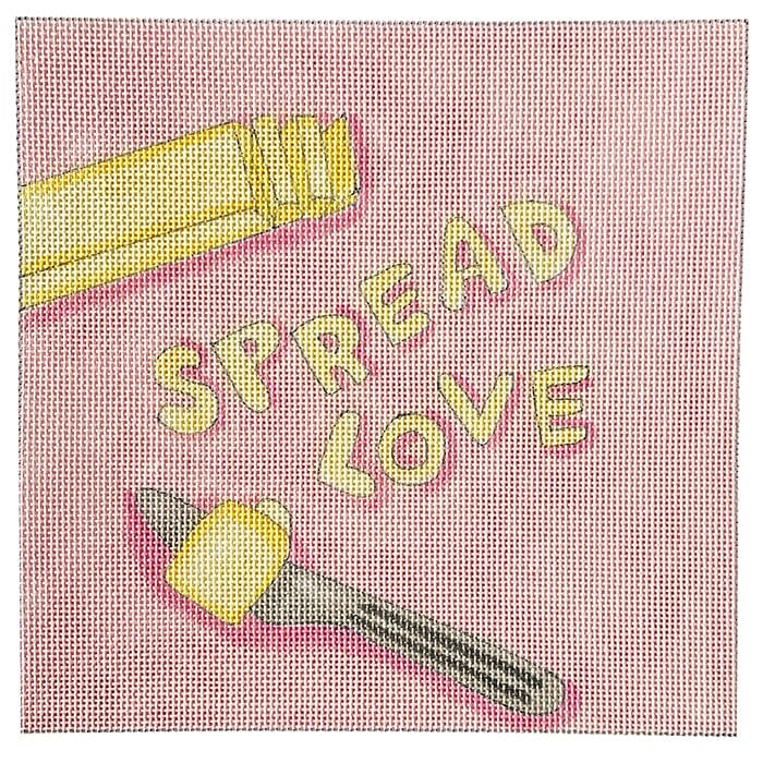 Spread the Love Painted Canvas Alice Peterson Company  - 1