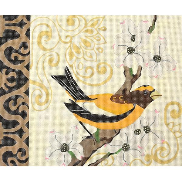 Spring Bird Painted Canvas Melissa Prince Designs  - 1