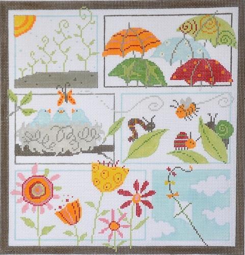Spring Canvas Painted Canvas Pippin  - 1