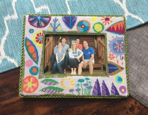 Spring Frame Painted Canvas Zecca  - 2