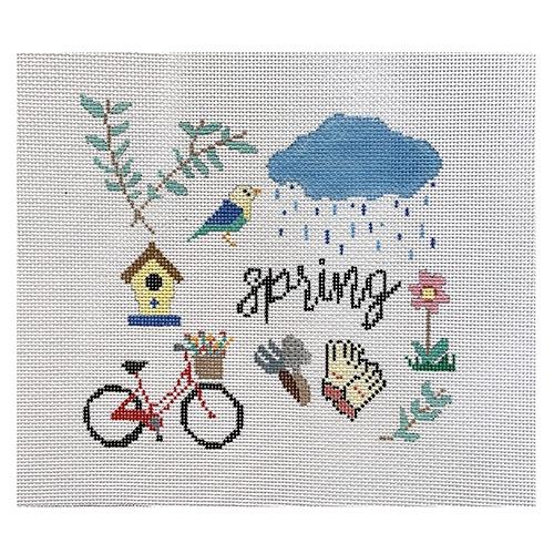 Spring Painted Canvas Hello Tess  - 1