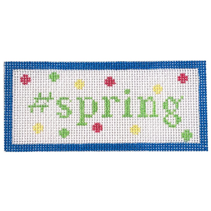 #Spring Painted Canvas Kristine Kingston 
