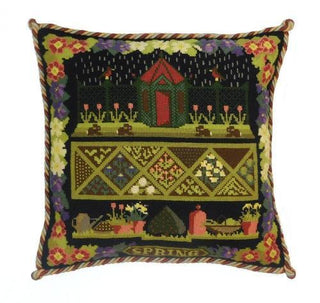 Spring Sampler Needlepoint Kit Kits Elizabeth Bradley Design 
