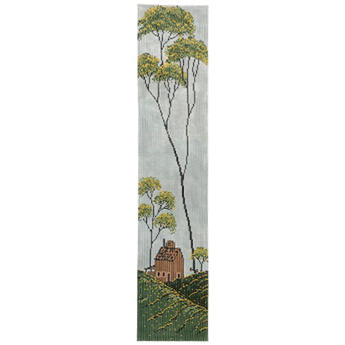 Spring Scene Tall Tree Painted Canvas Cooper Oaks Design 