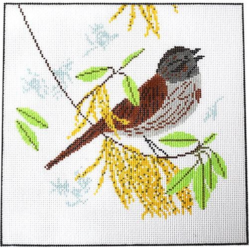 Spring Sing Painted Canvas Charley Harper  - 1