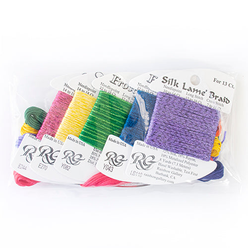 Spring Thread Grab Bag   Bright Thread Needlepoint.Com 

