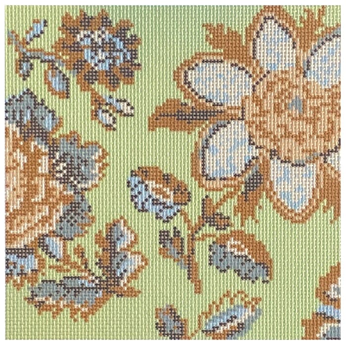 Spring Tobacco Leaf Painted Canvas Rachel Barri Designs  - 1