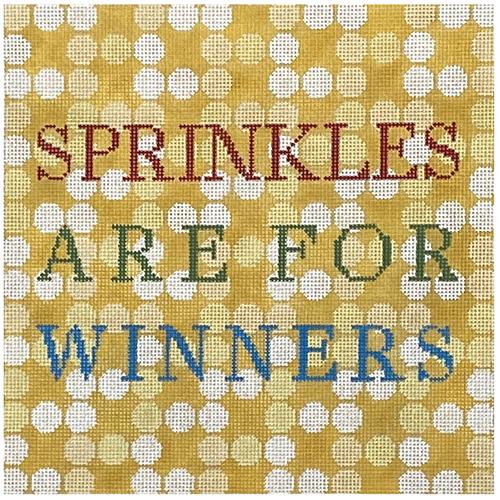 Sprinkles are for Winners Painted Canvas Cooper Oaks Design  - 1