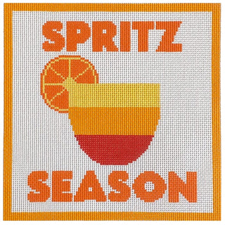 Spritz Season Sign Painted Canvas Love MHB Studio 
