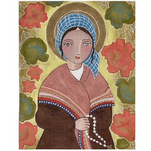 St. Bernadette of Nursia Painted Canvas Love You More 