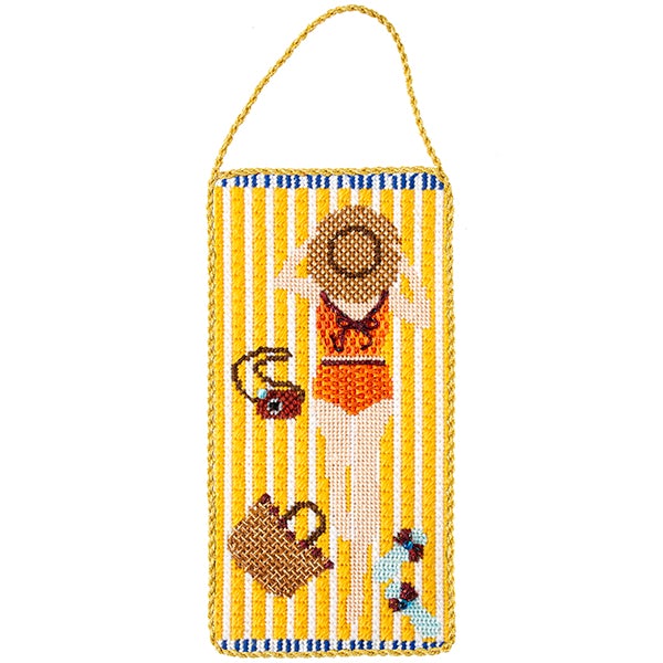 St. Tropez Sunbather Kit Kits Needlepoint To Go 
